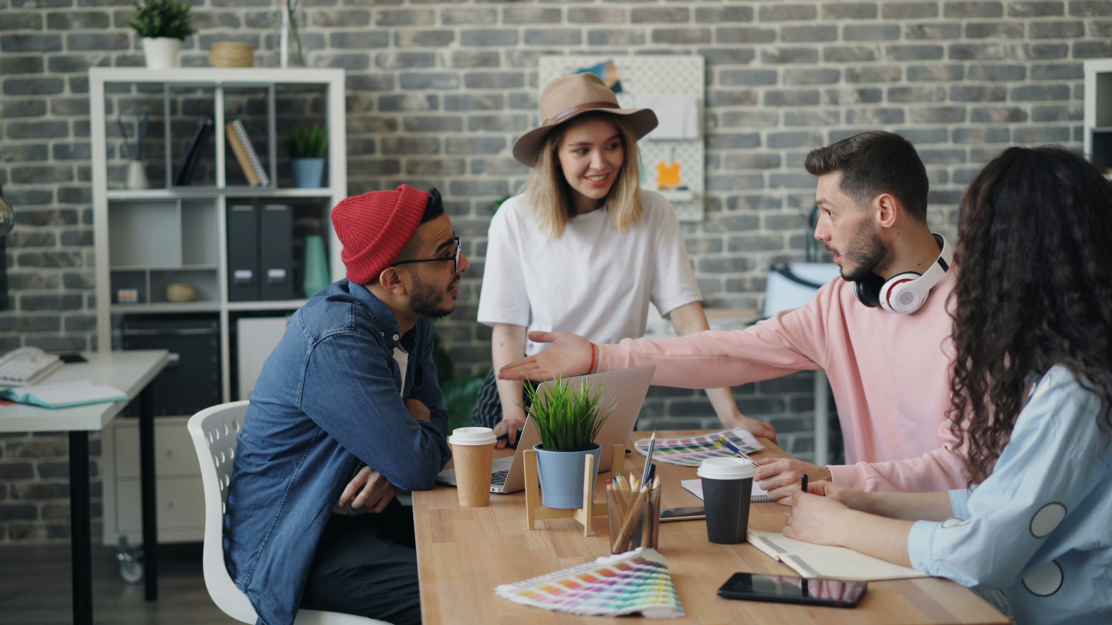Employer engaging with community youth