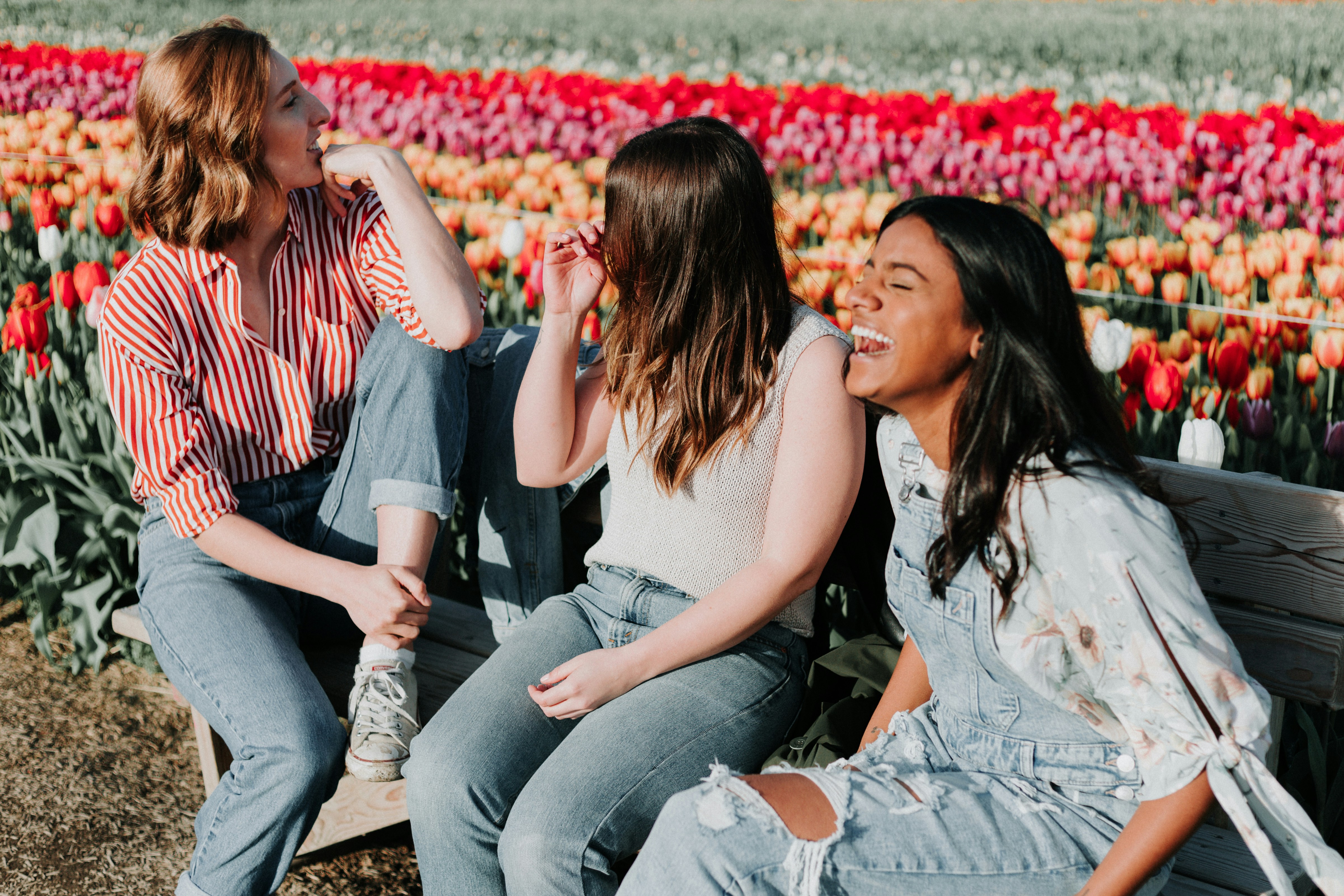 Women building friendship in the community